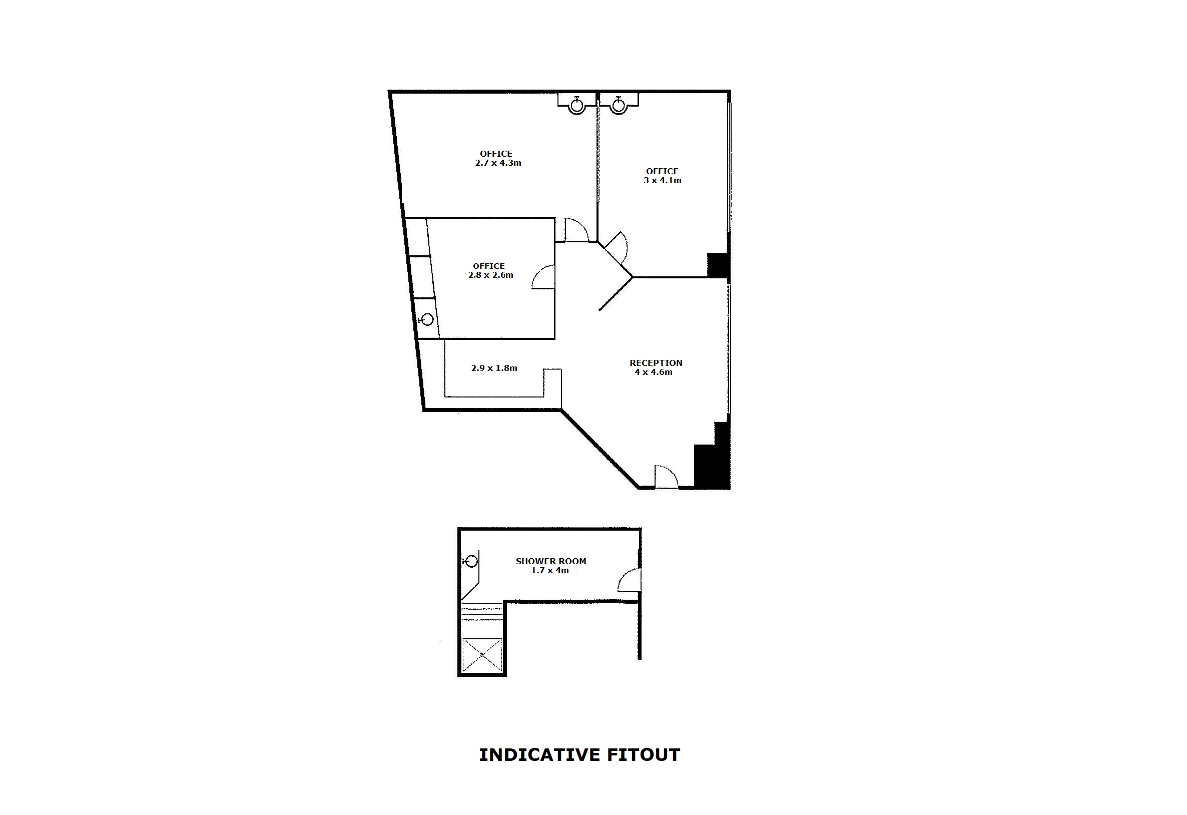 Floor Plan 187 Macquarie St Medical Suite