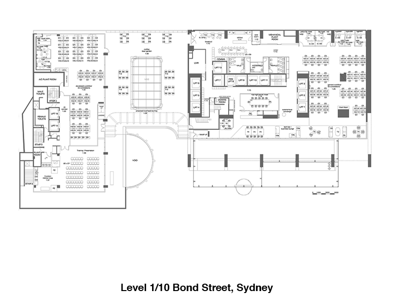 For Lease ~ Office ~ SYDNEY ~ 10 Bond Street ~ Huge outdoor terrace